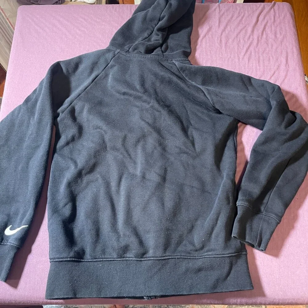 Nike 3 Brand Full Zip Hooded sweatshirt in Black - Boys Large (12-13 yrs) - Picture 6 of 6